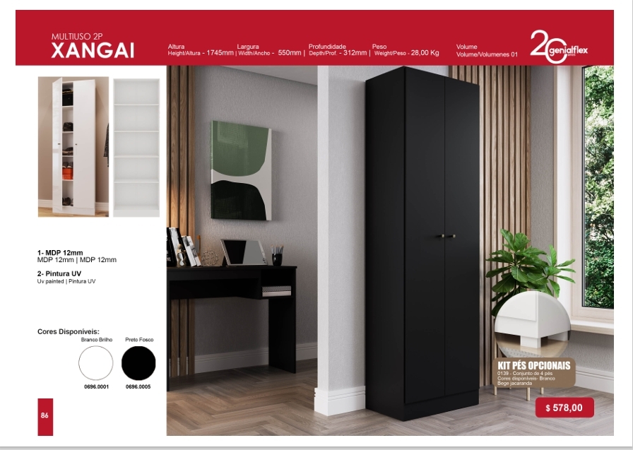 Multiuso Xangai | Genialflex : Venda -50% 0325