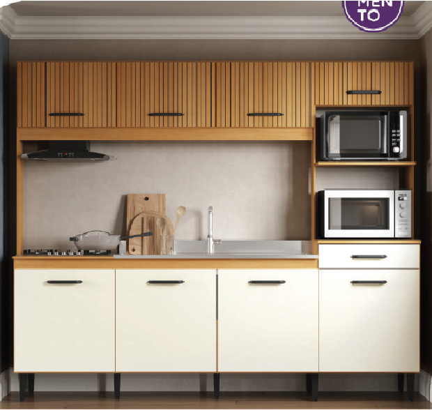 B149 | Cozinha Compacta Hortênsia | Casamia