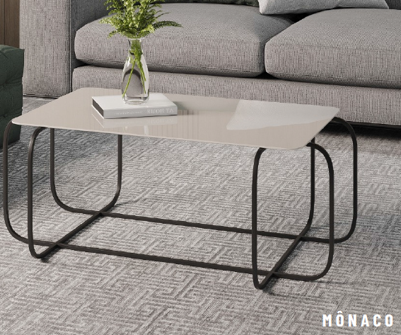 PREÇO + BARATO DO BRASIL | Mesa de Centro Mônaco | Euronobre